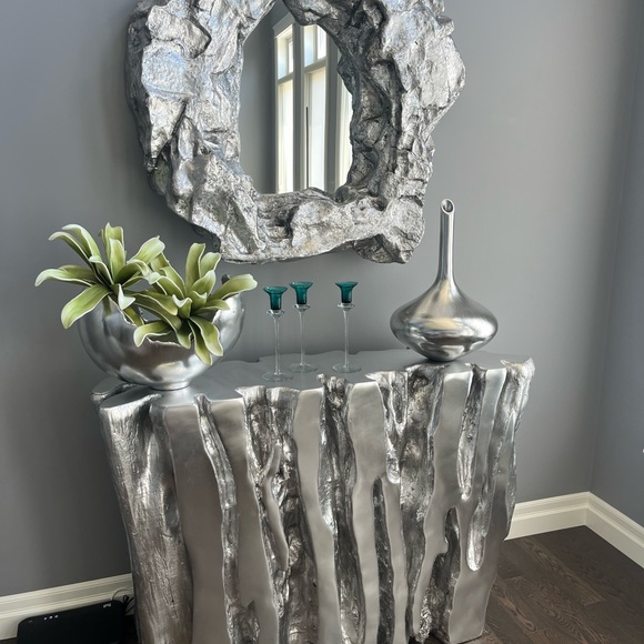 COPY - A set of two 1960s vintage mid century, modern teal blue candle stick ho… - Picture 5 of 12